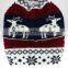 Uneed winter knitted beanie hat with headphones talk to the phone