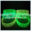 Custom I Promise GLOW IN THE DARK Silicone Adult Size Wristband Bracelet James B14(2)