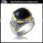 Wholesale Men's Titanium Stainless Steel Ring, Boy's Diamond Titanium Ring
