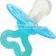 Safety silicone natural funny baby nipple pacifier with Cover toy