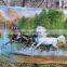 Chinese gobelin tapestry fabric, frame up for wall hanging