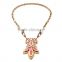 New Design Hot Sale Fashion delicate state charm necklace, gold anchor pendant necklace, in stock jewelry