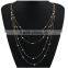 InStock Wholesale 2015 New Hot Sale Europe and America Fashion Individuality Simple Style Pearl Statement Necklace