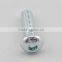 Blue white zinc Hex socket botton head cap screw ISO7380