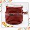 2016 Trendy 5.5 mm Diameter Stainless Steel Leather String Rope for Jewelries