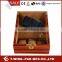 Handmade, wood and velvet material, automatic winding box&case, watch display 2+3 watches