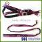 Fashion Design dog collar dog leash pet running products,dog rope collar and lead