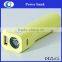 USB Mini Mobile Power Bank With Flashlight LED Torch 2600mah