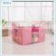 Merry Christmas Container Oxford Fabric Waterproof Printed Storage Box with Zipper
