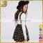 High quality print floral square neckline regular fit true to size a-line dress for women