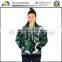 Gold Embroidery Zippered Hoodie