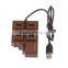 Chocolate Shaped USB 2.0 4 Port HUB