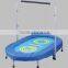 mini trampoline with handle bungee mini trampoline