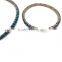 lastest fashion three pieces blue claw crystals tri set jewelry