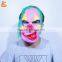 halloween party chucky custom funny face joker mask scary nose realistic cosplay rubber mask anime latex clown mask