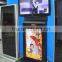 32 inch panel full HD double sided outdoor standing waterproof LED IR touch screen/touch kiosk
