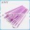 ANY Professional Purple Wood Handle Nail Art Painting Design Nylon Hair Nail Brush Nail Art Set