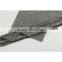 Feel smooth dark grey yarn dyed 100 polyester jersey knit fabric