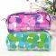 Transparent PVC Large Compartment Zipper Pencil Holding Bag