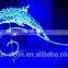 Outdoor Lighted Dolphin Christmas Decorations
