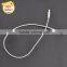 Elastic Cord Hang Tag Accessories Plastic Seal Lock With Cotton String