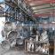 Overhead rail shot blasting machines