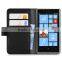 Card Holder Genuine Leather Wallet Case For Nokia Lumia 720 With Money pocket,Lumia 720 Wallet Case