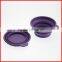 Factory high quality good silicone pet bowl
