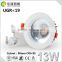 newest super brightness cob dimmable 2700k led surface mounted downlight led ce&rohs approved