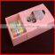 Craft Small Card Paper square Sweet color coating candy box Wholesale