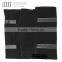 high quality black velvet jewellery ring folding pouch bag