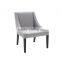 Elegant velvet chinese dining chair made in china YA70151