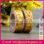 High quality famous brand foil washi tape for gift
