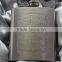Jagermeister Hip Flasks/ Embossed Mini Hip Flask/ Unique Hip Flask
