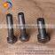 Hot 304 Stainless bolt hexagon bolt and nut for steel structure