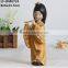 Japan girl Holding book dance statue resin crafts