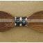 OEM hot sale bow tie wood carving bow tie