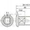 12mm electrical dimple key lock switch,16MM 2 position key lock switch