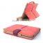 Hot selling flip design pu leather tablet tablet cover for ipad air 2 leather case