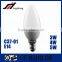2016 Hot Sale C37 5W 220-240V E27 E14 Led Light Bulb