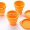 Portable travel telescopic collapsible folding travel silicone suction cups