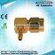 SMA male right angle gold connector for RG58