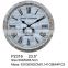 fashion marble looking large plastic wall clock