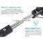 Wired monopod selfie stick headphone cable control With Mirror for Samsung iPhone