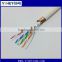 China supplier CAT5e SFTP pure copper ethernet network cable for network application