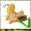wooden wide tooth massage comb for promotion 2016