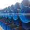 Black PE DWC drain pipe waste water drainage pipe 4kn 8kn