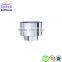 Zamac perfume bottle golden cap