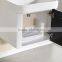 1004B China Chaozhao factory modern 70cm white oak wood wall hung bathroom cabinet