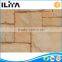 Exterior and interior veneers for wall cladding